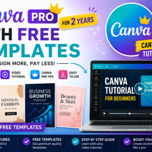 Canva with Free Template & 10000+ ChatGPT Prompt
